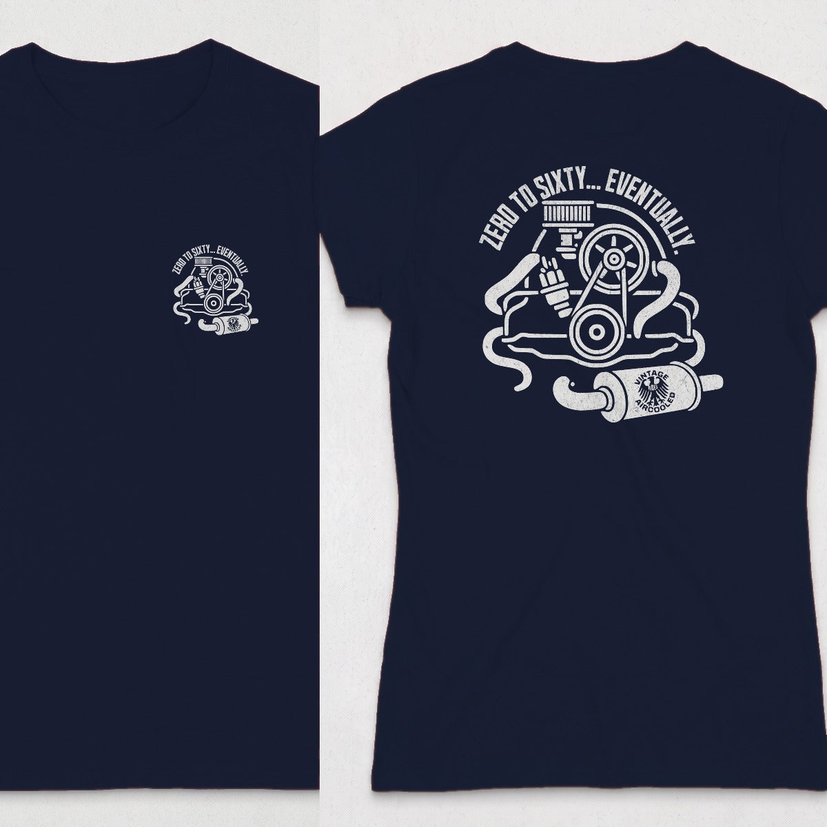 Navy | Front & Back