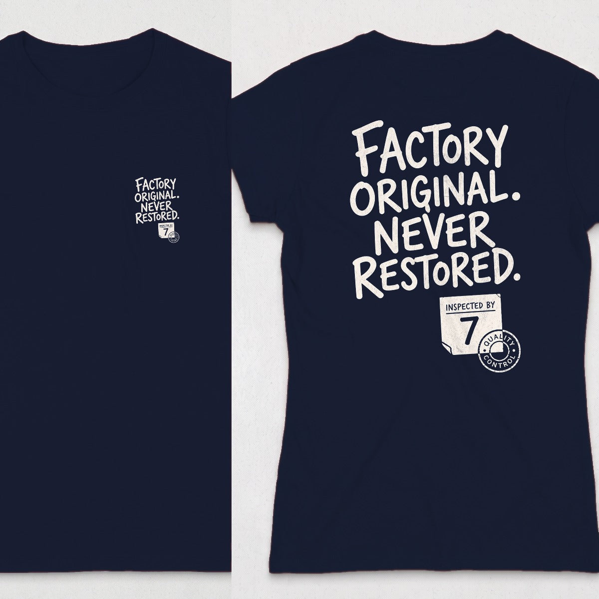 Navy | Front & Back