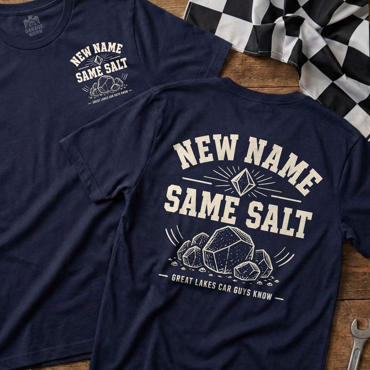 Navy | Front & Back