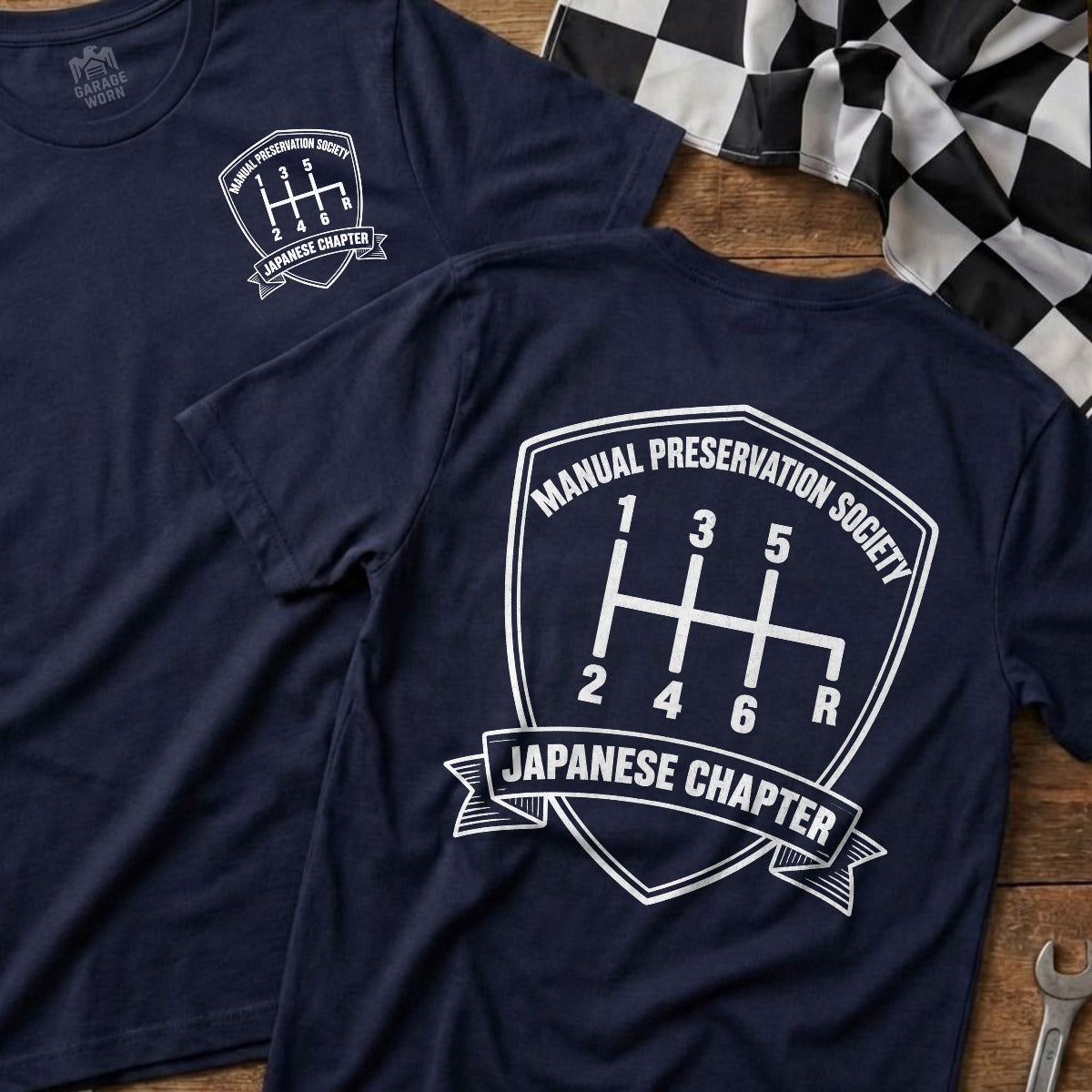 Navy | Front & Back