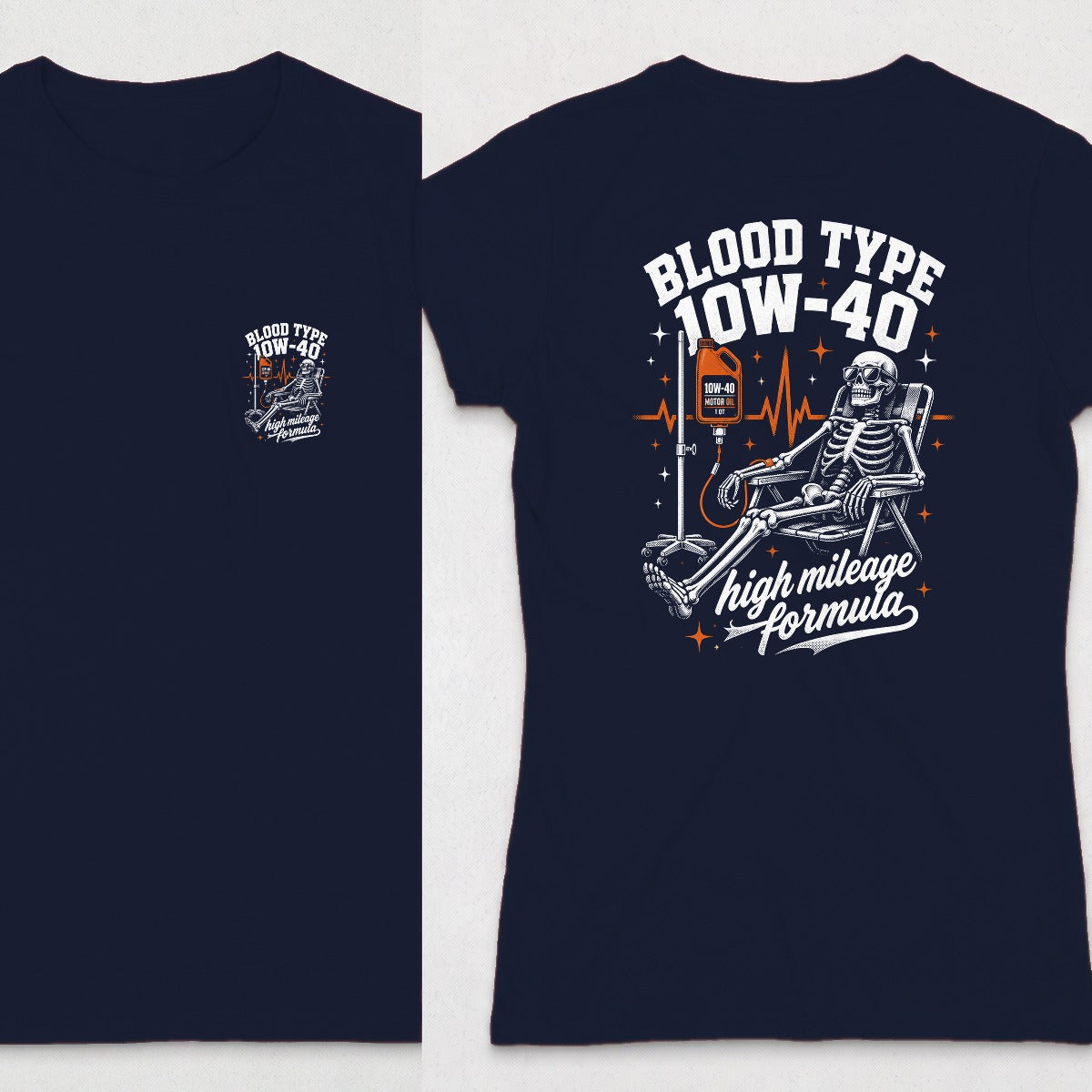 Navy | Front & Back