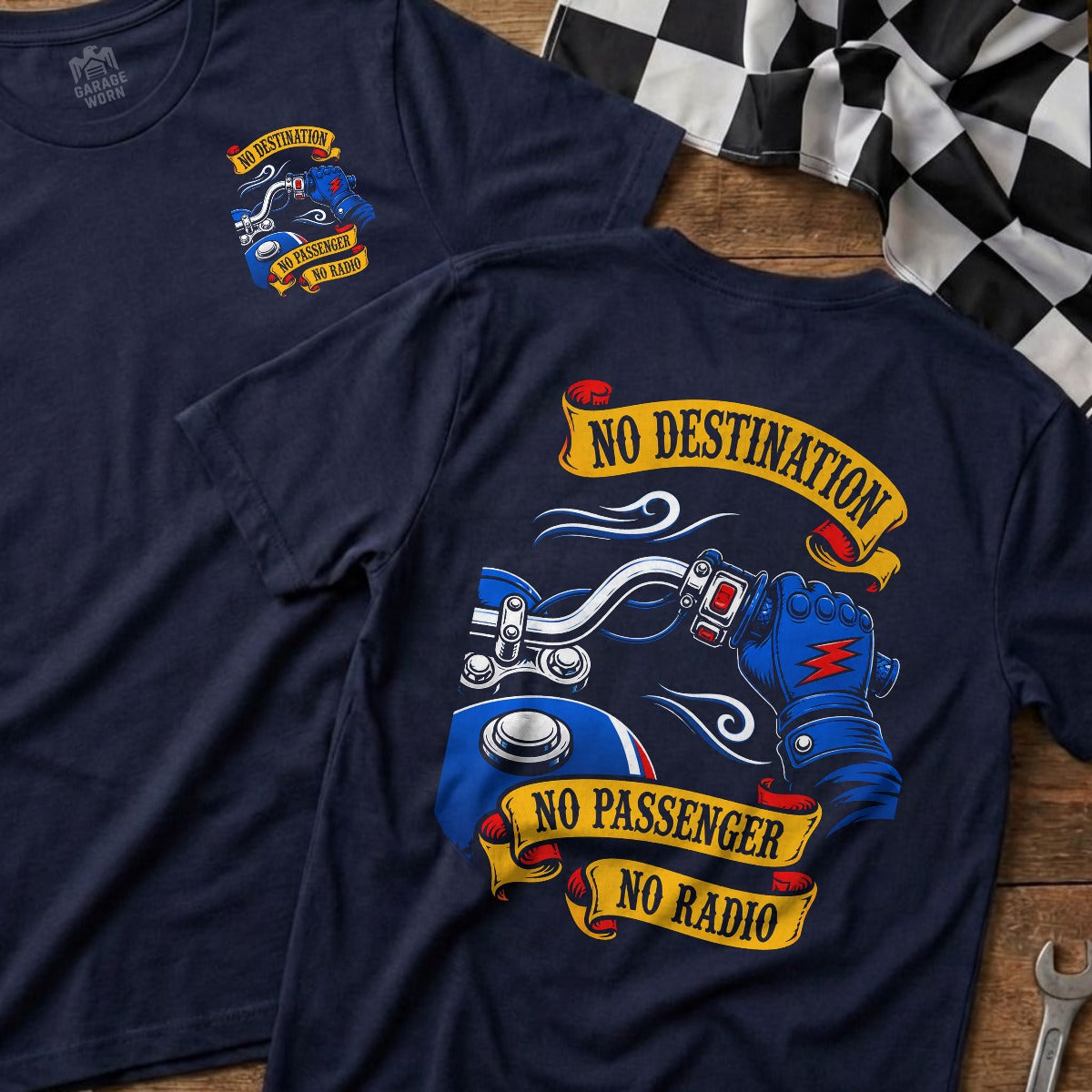 Navy | Front & Back