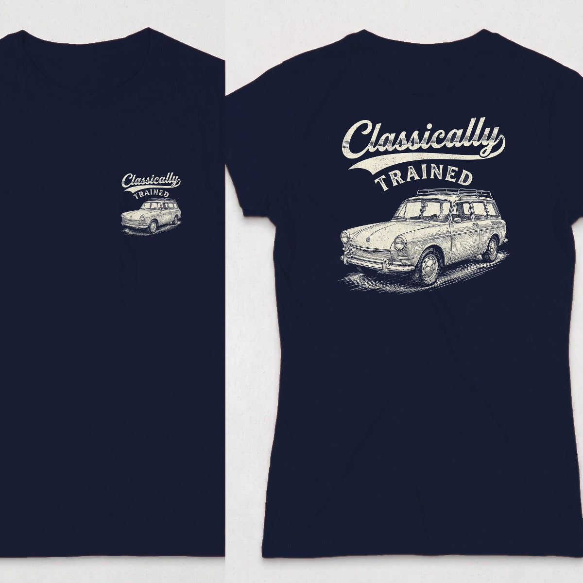 Navy | Front & Back