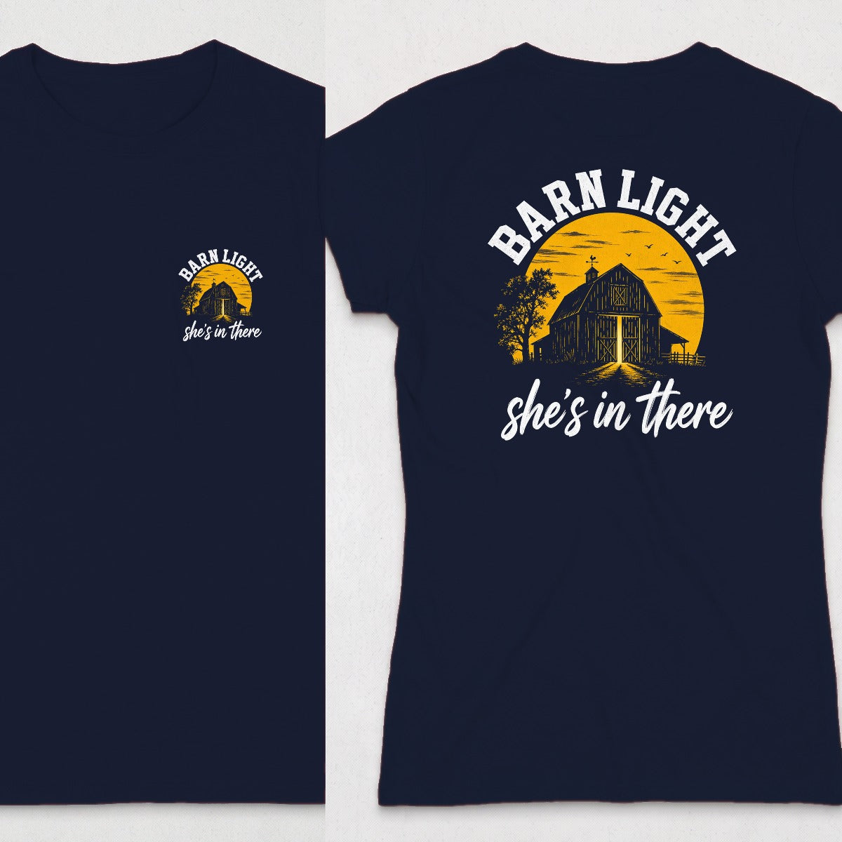 Navy | Front & Back