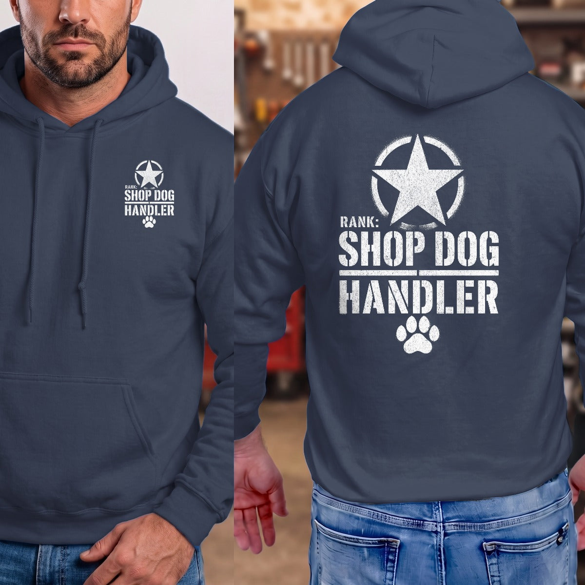 Navy | Front & Back