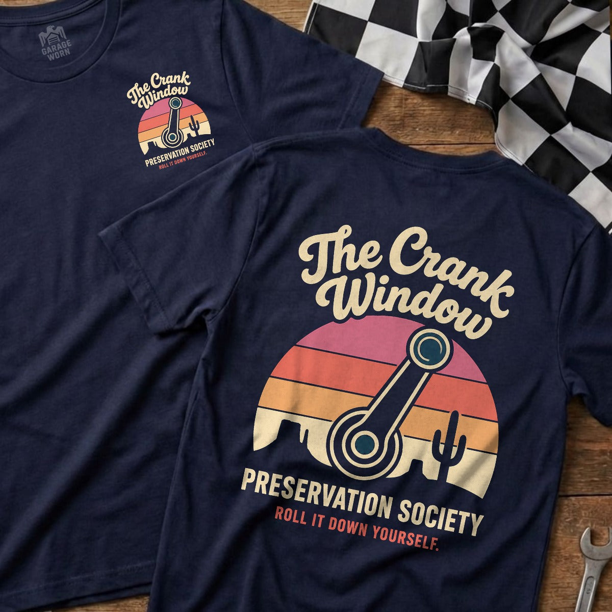 Navy | Front & Back