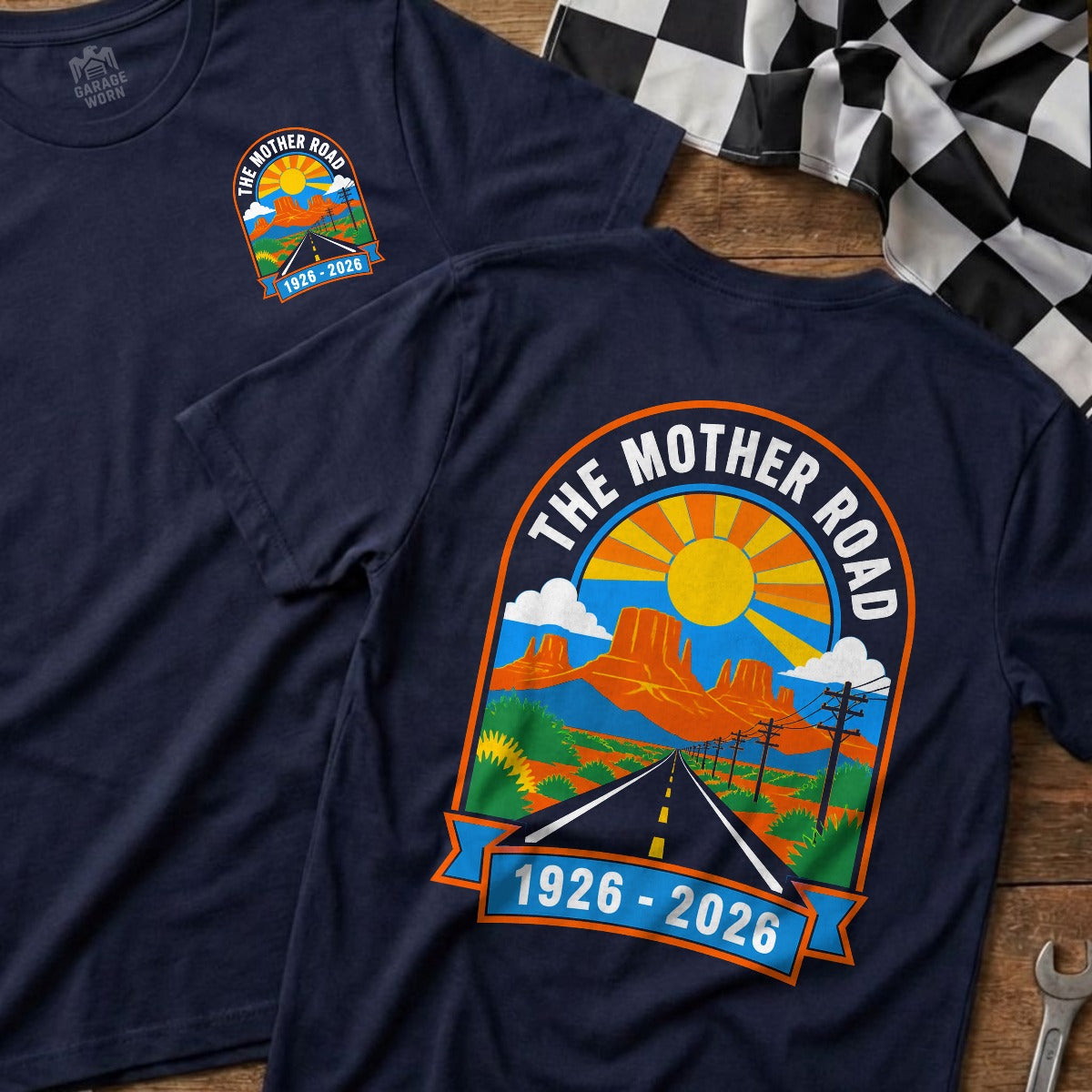 Navy | Front & Back