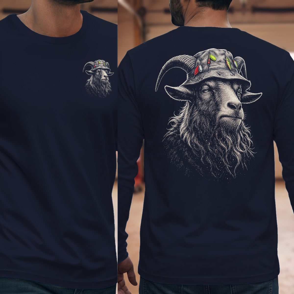 Navy | Front & Back