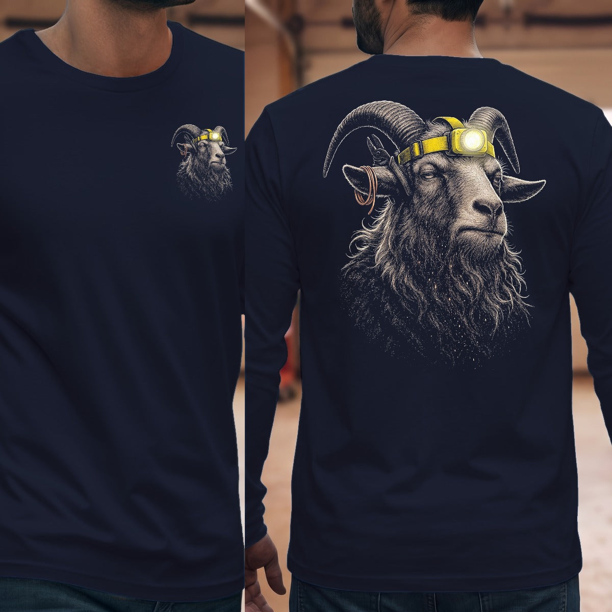 Navy | Front & Back