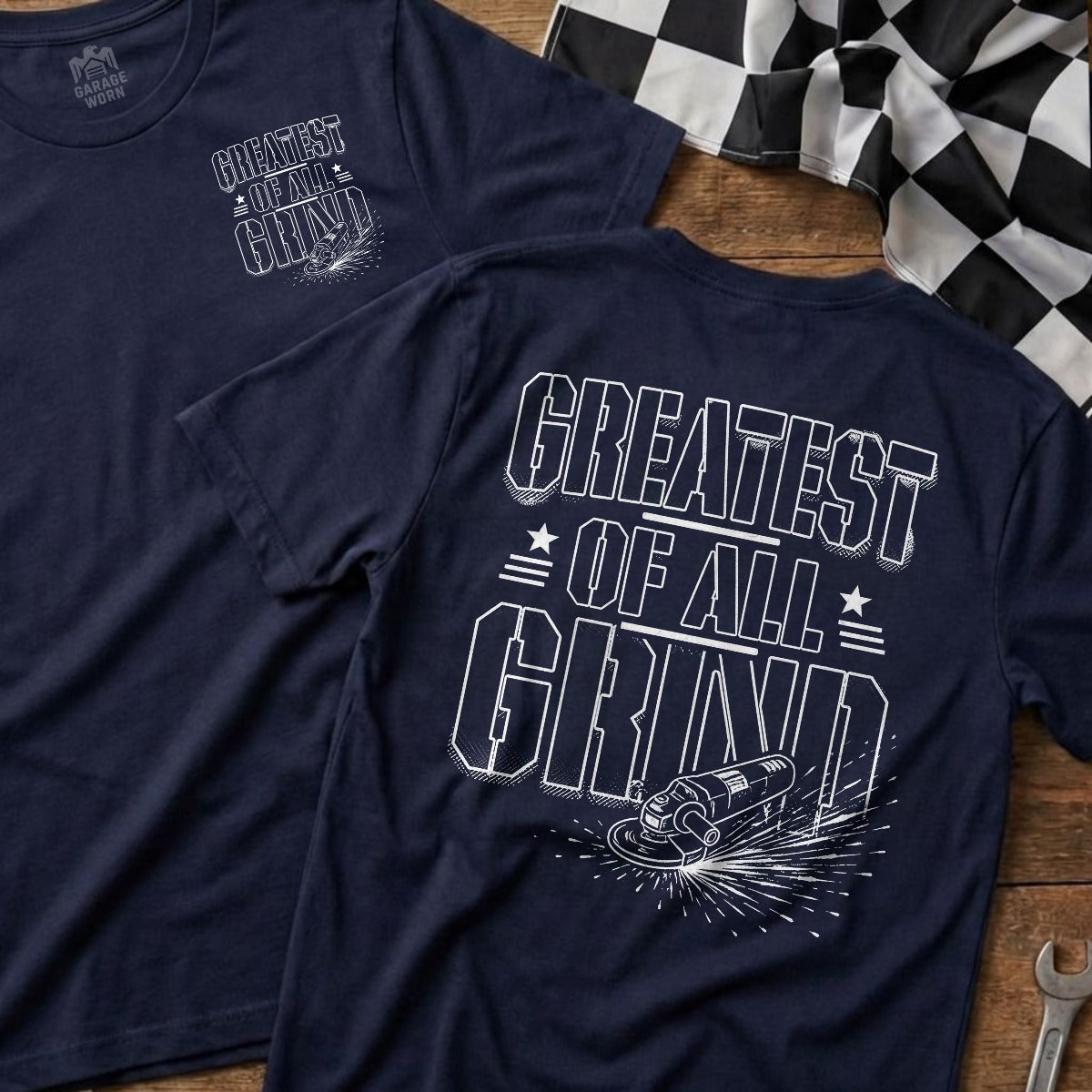 Navy | Front & Back