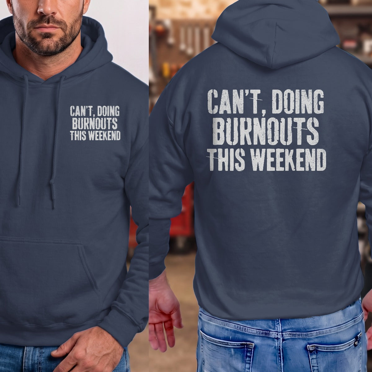 Navy | Front & Back