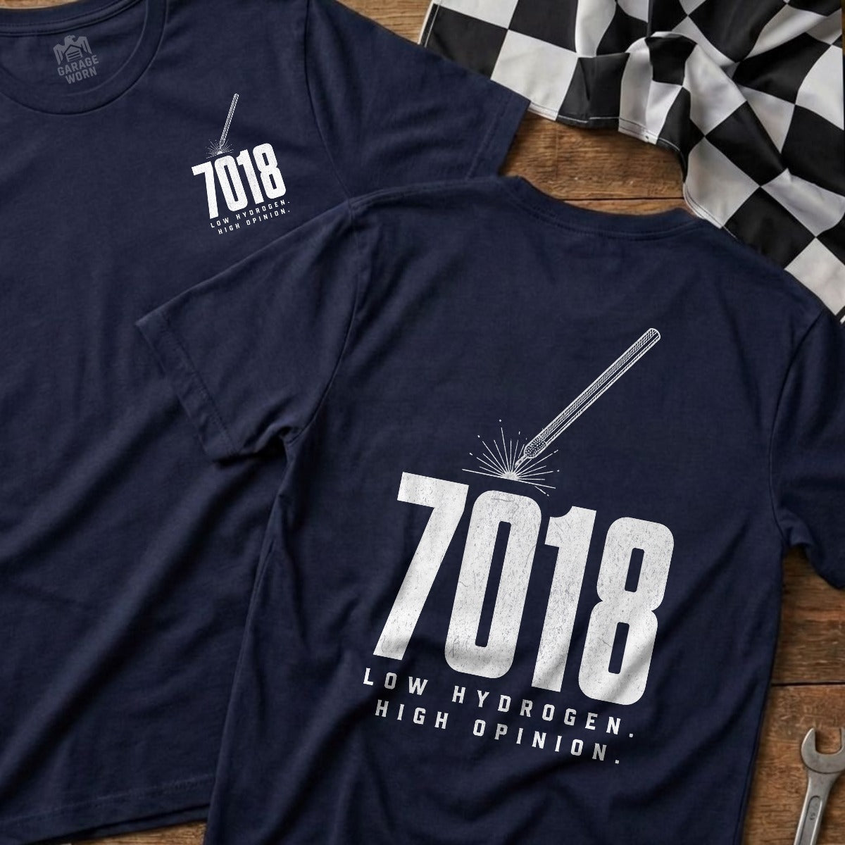 Navy | Front & Back