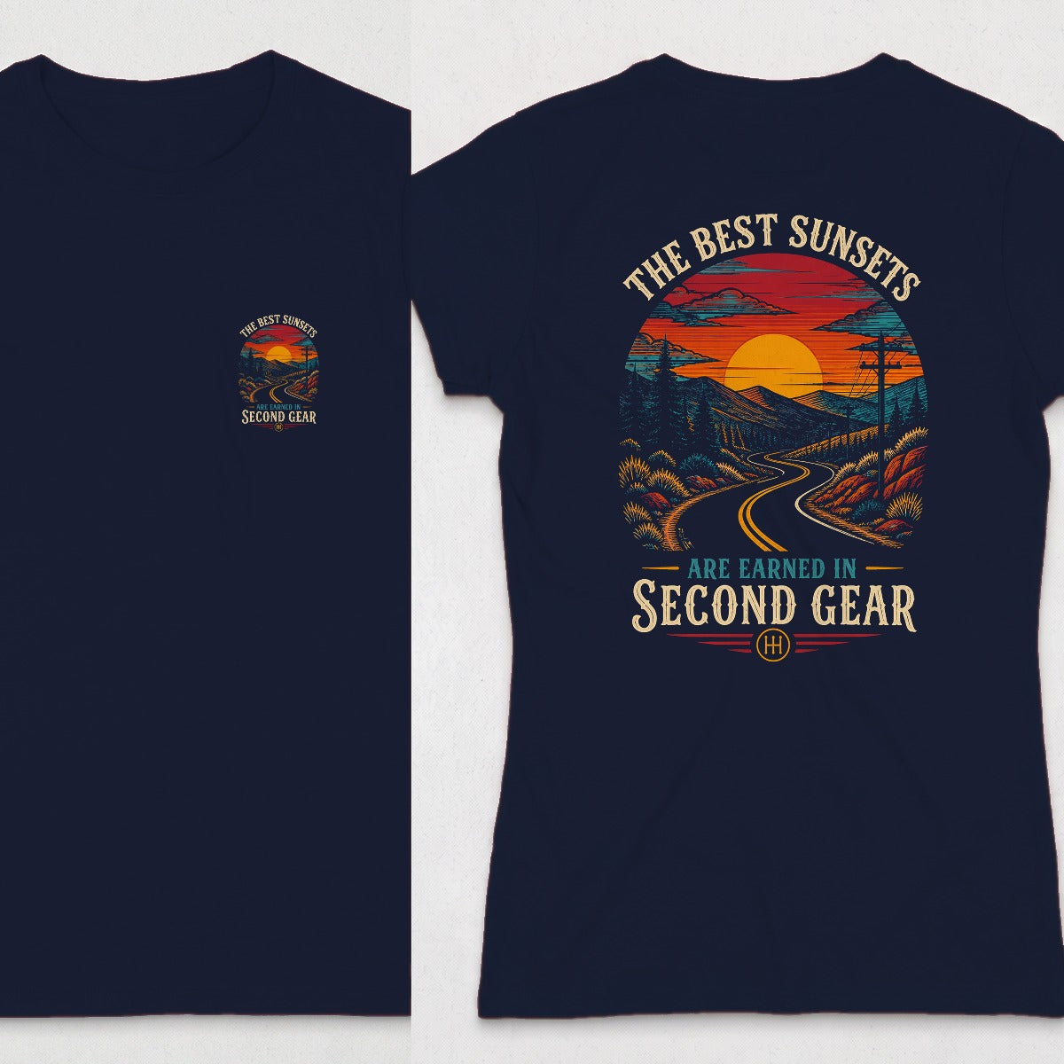 Navy | Front & Back