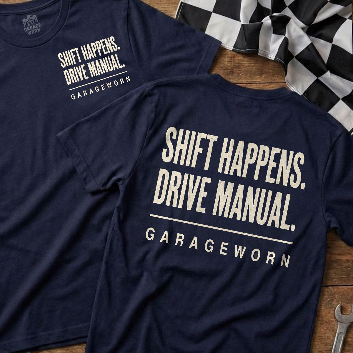 Navy | Front & Back