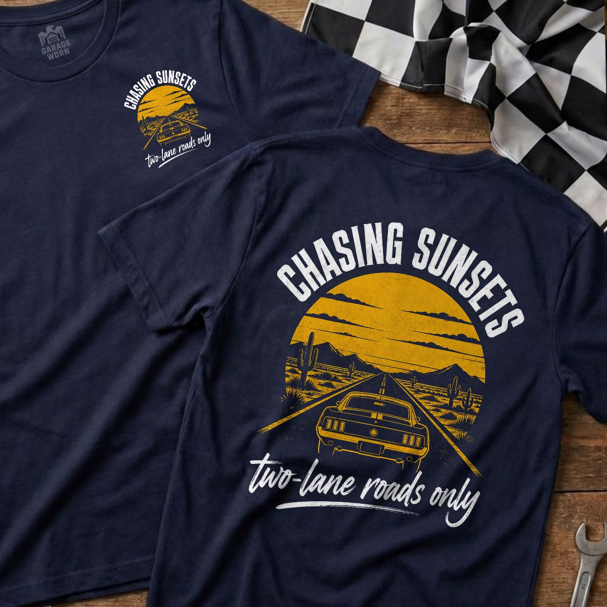 Navy | Front & Back