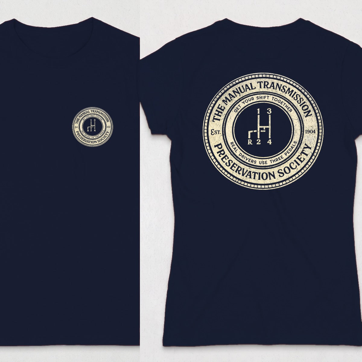 Navy | Front & Back