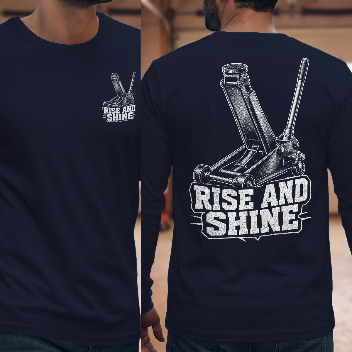 Navy | Front & Back