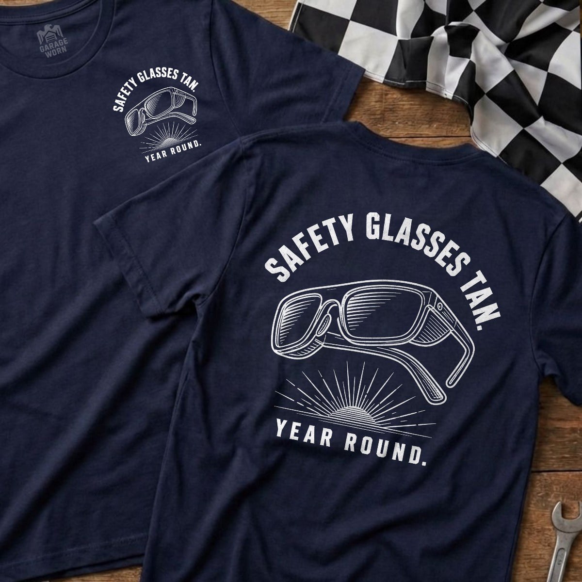 Navy | Front & Back