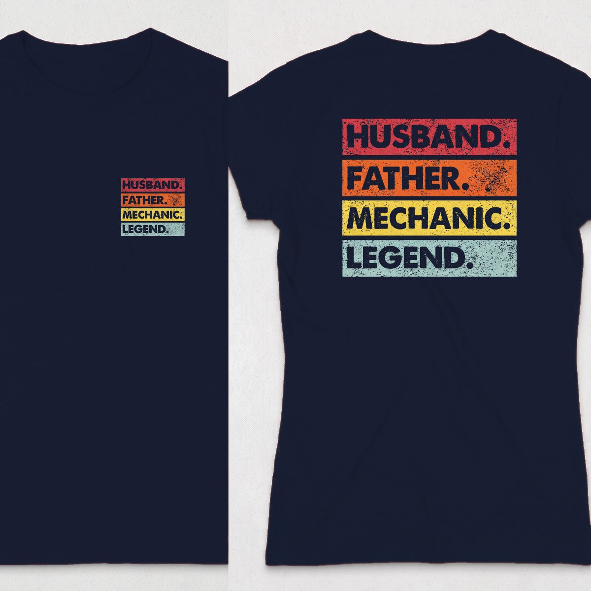 Navy | Front & Back