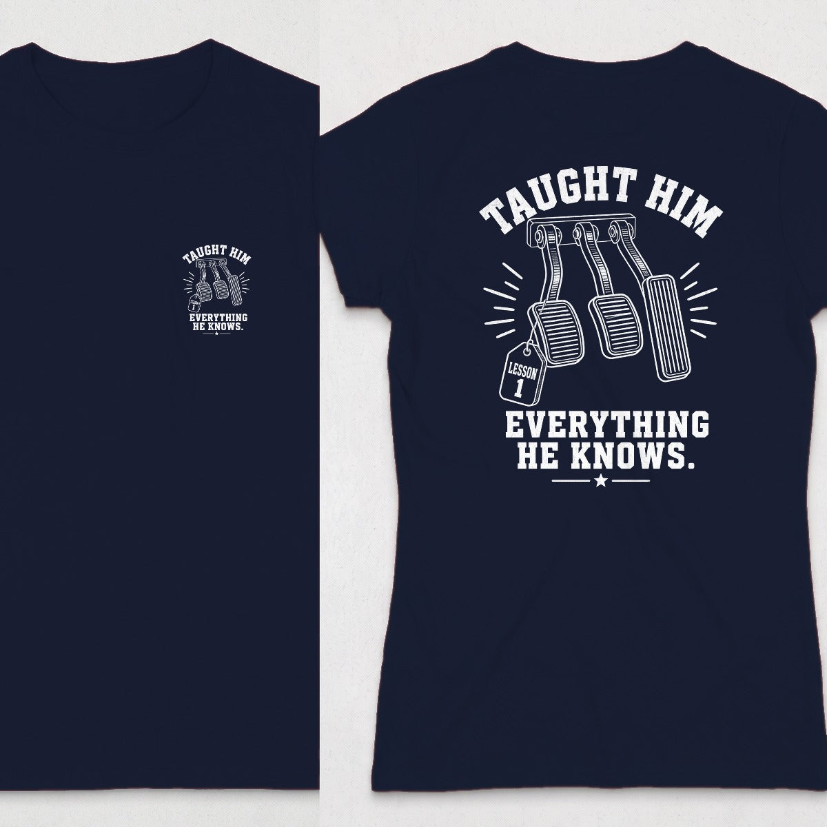 Navy | Front & Back