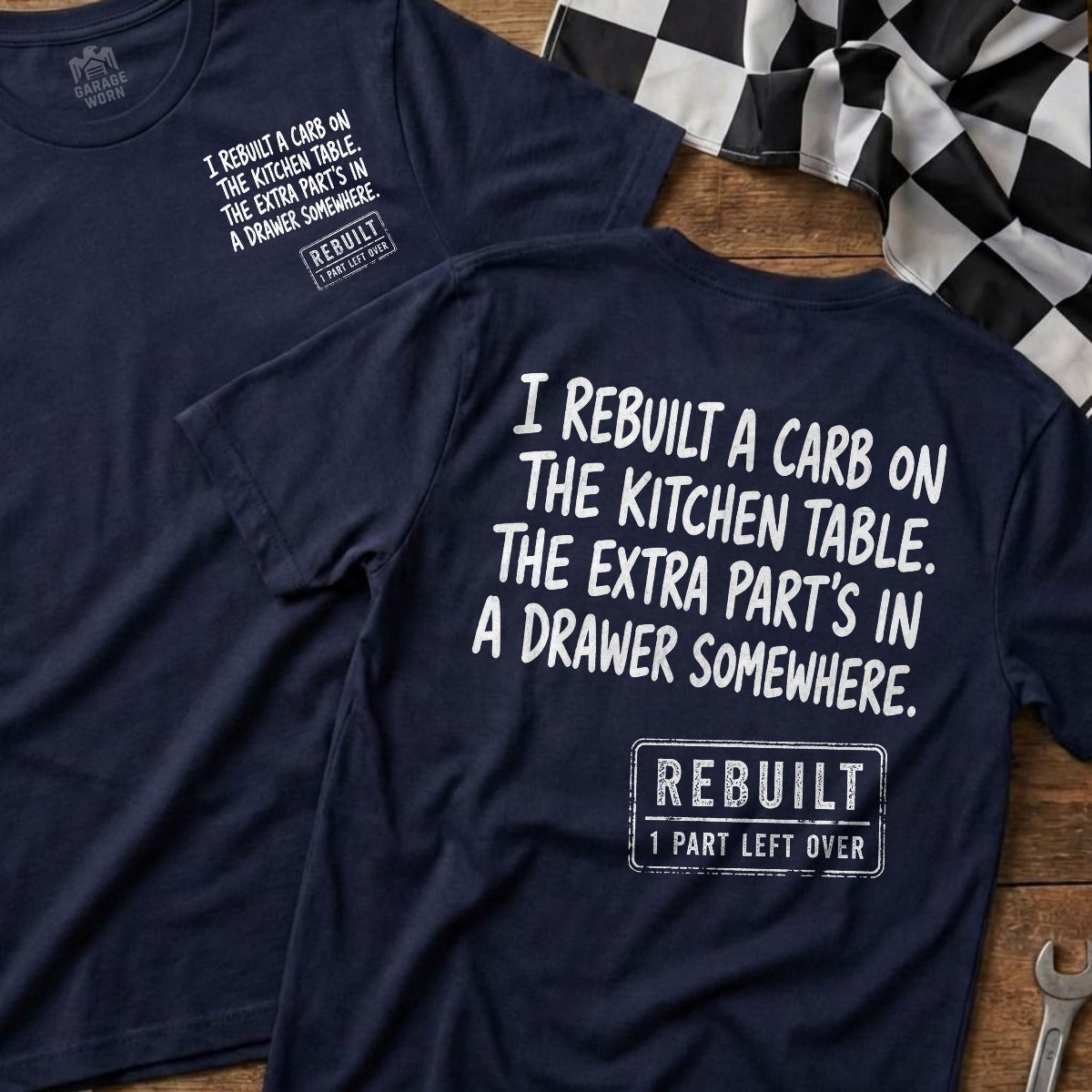Navy | Front & Back