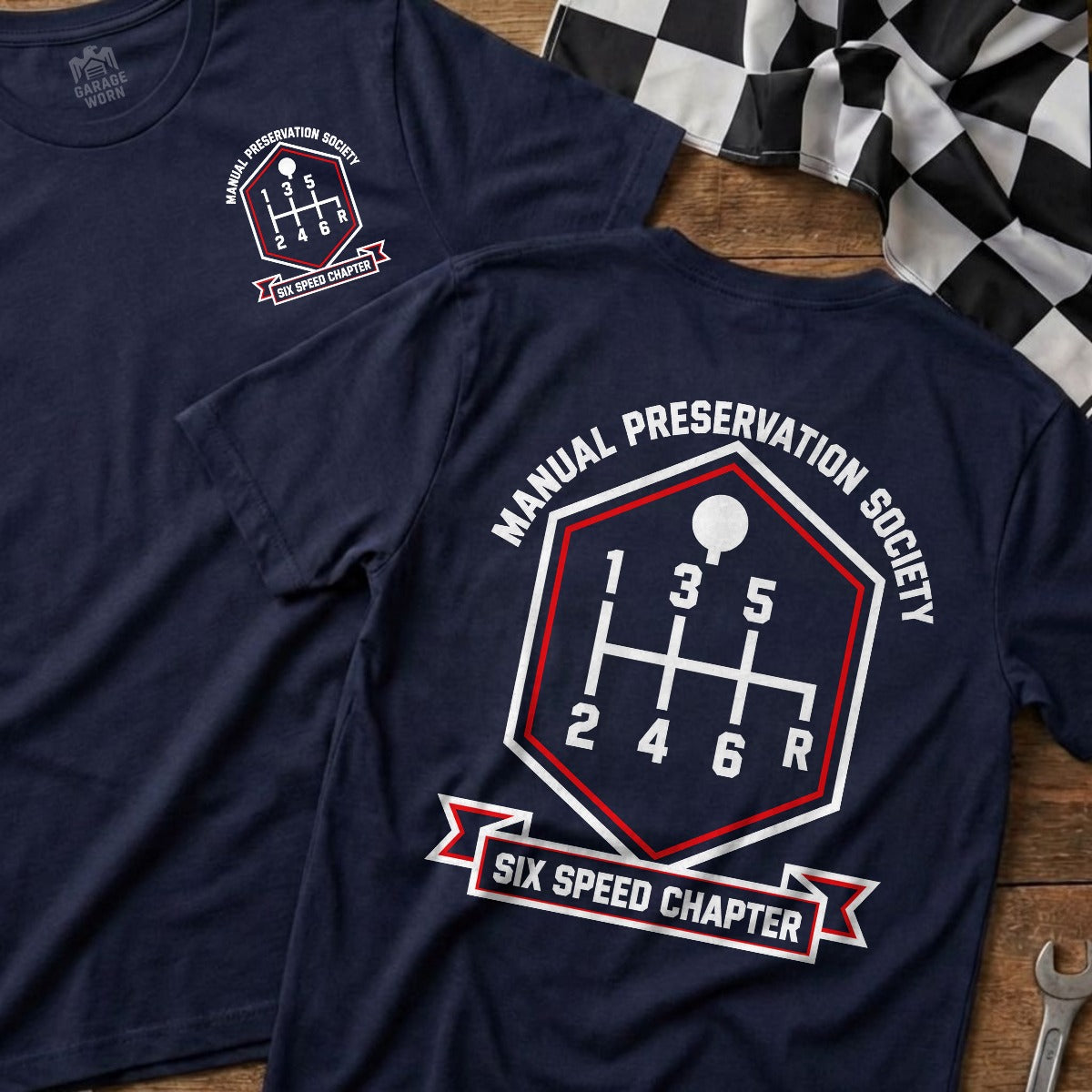 Navy | Front & Back