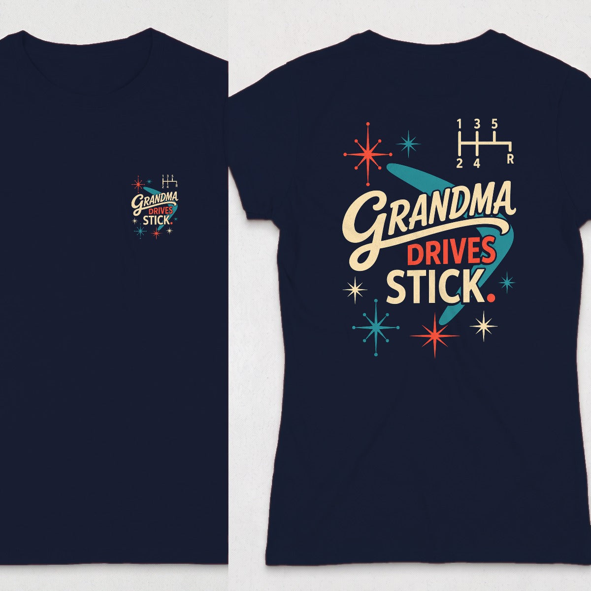 Navy | Front & Back