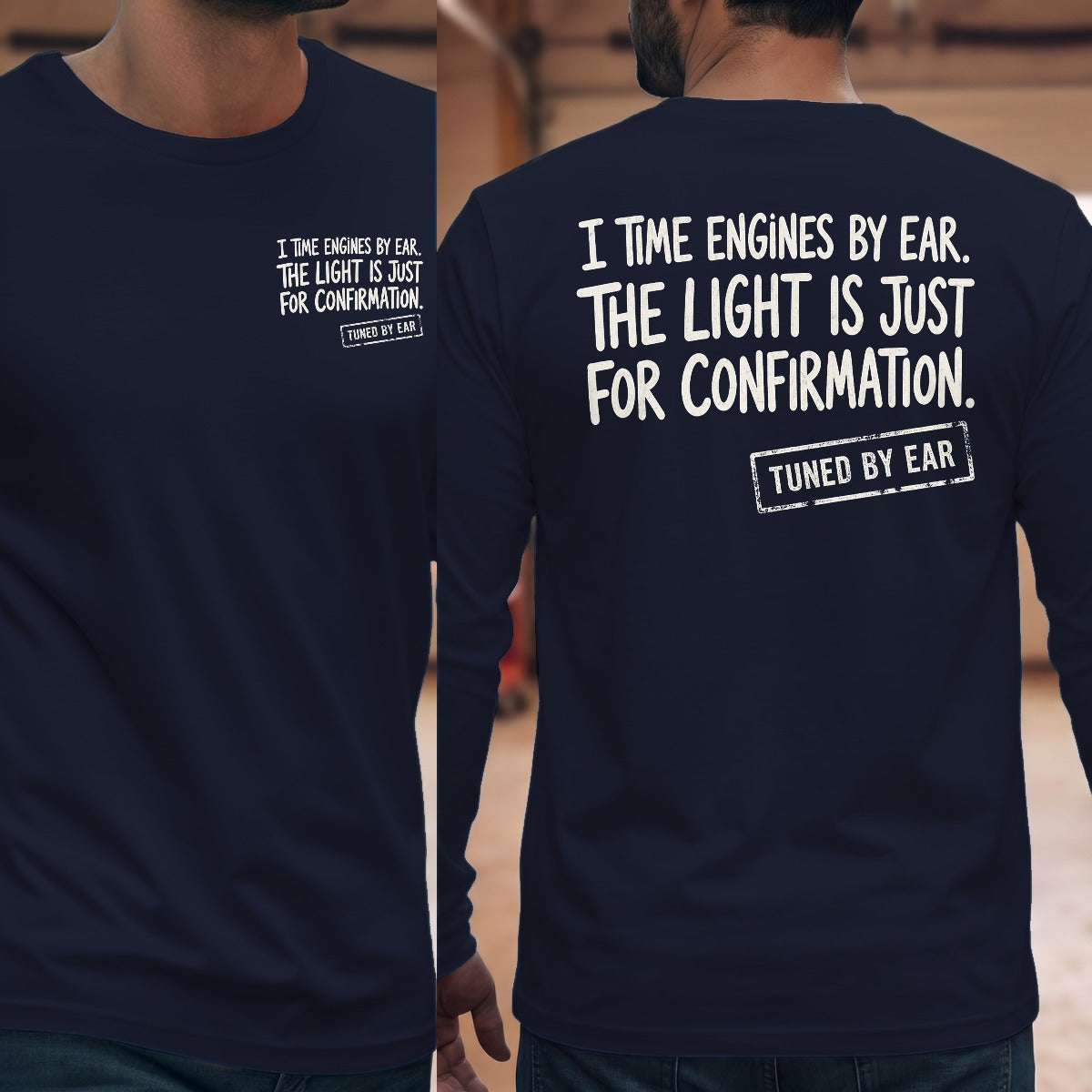 Navy | Front & Back