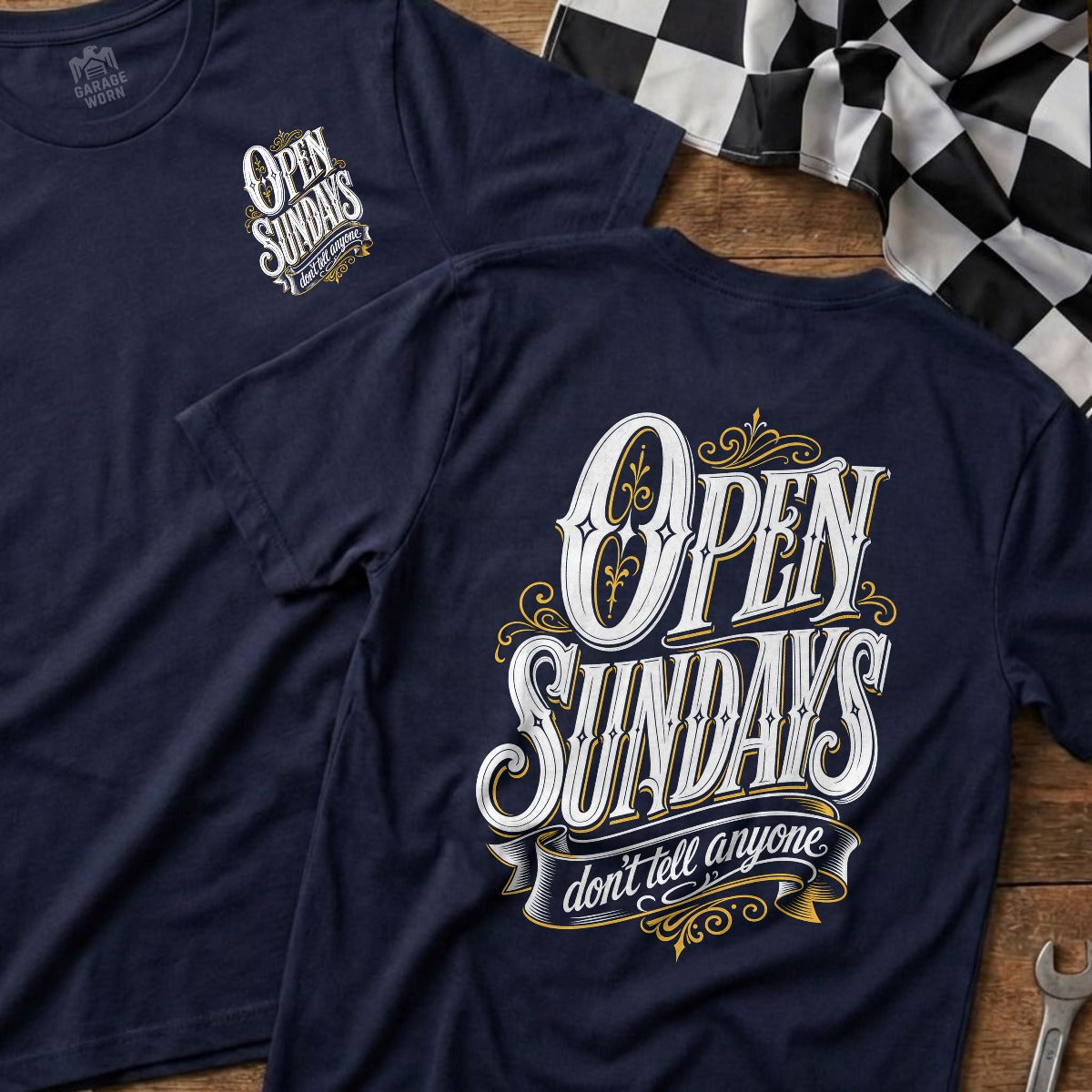 Navy | Front & Back