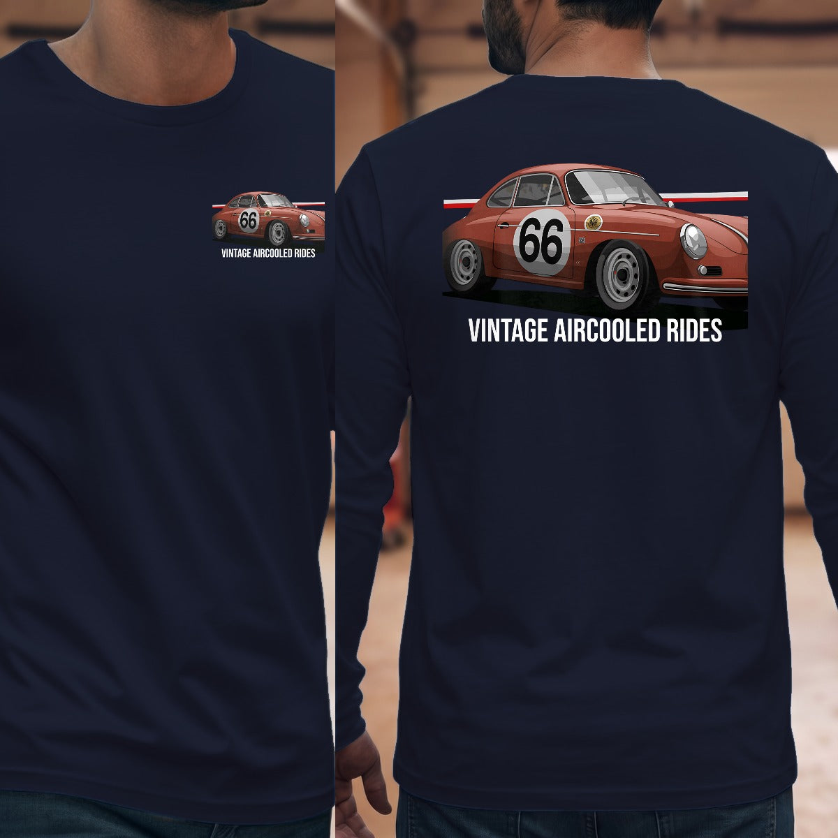 Navy | Front & Back
