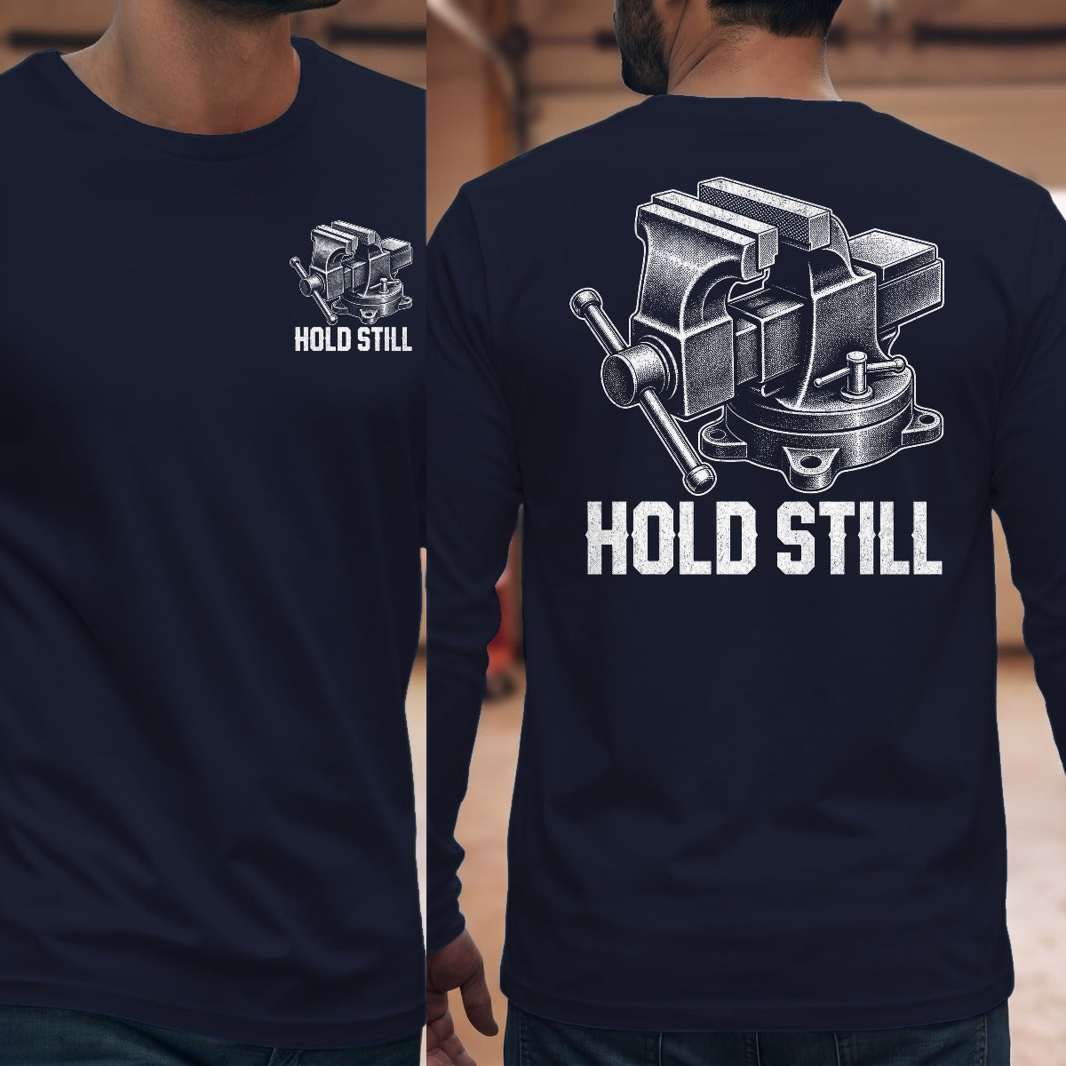 Navy | Front & Back