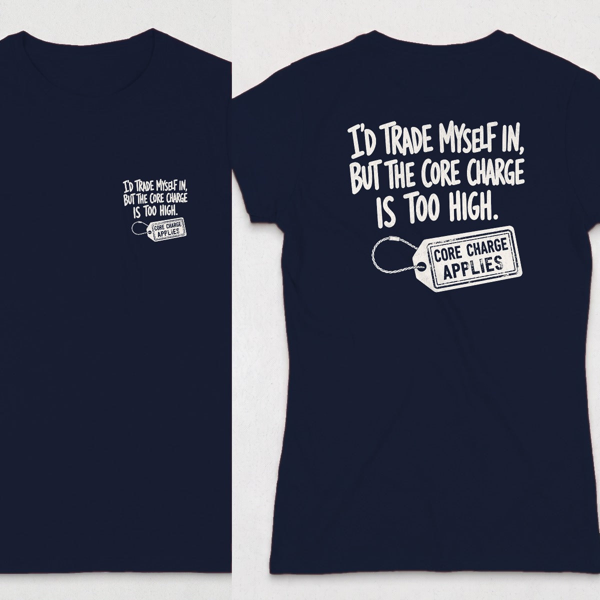 Navy | Front & Back