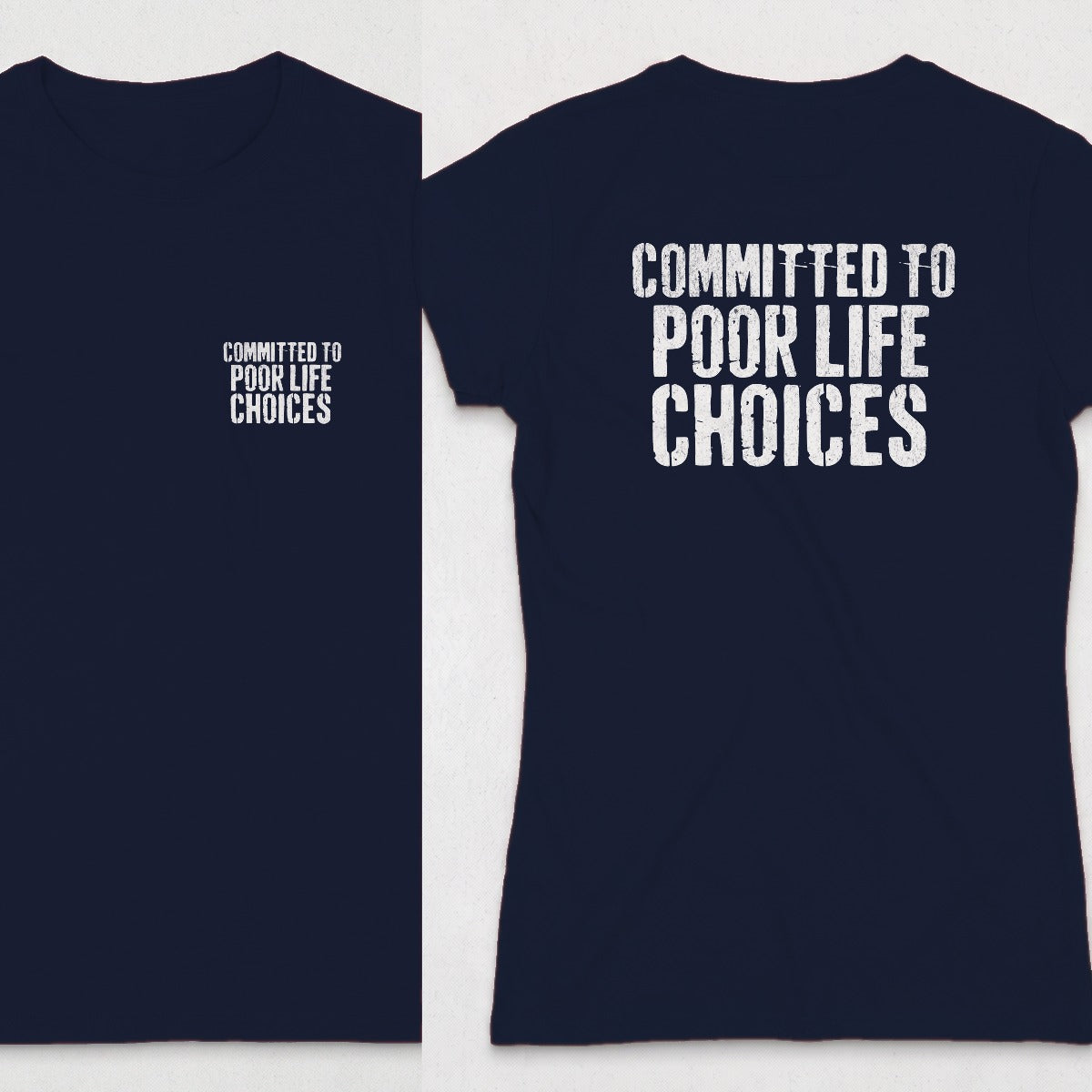 Navy | Front & Back