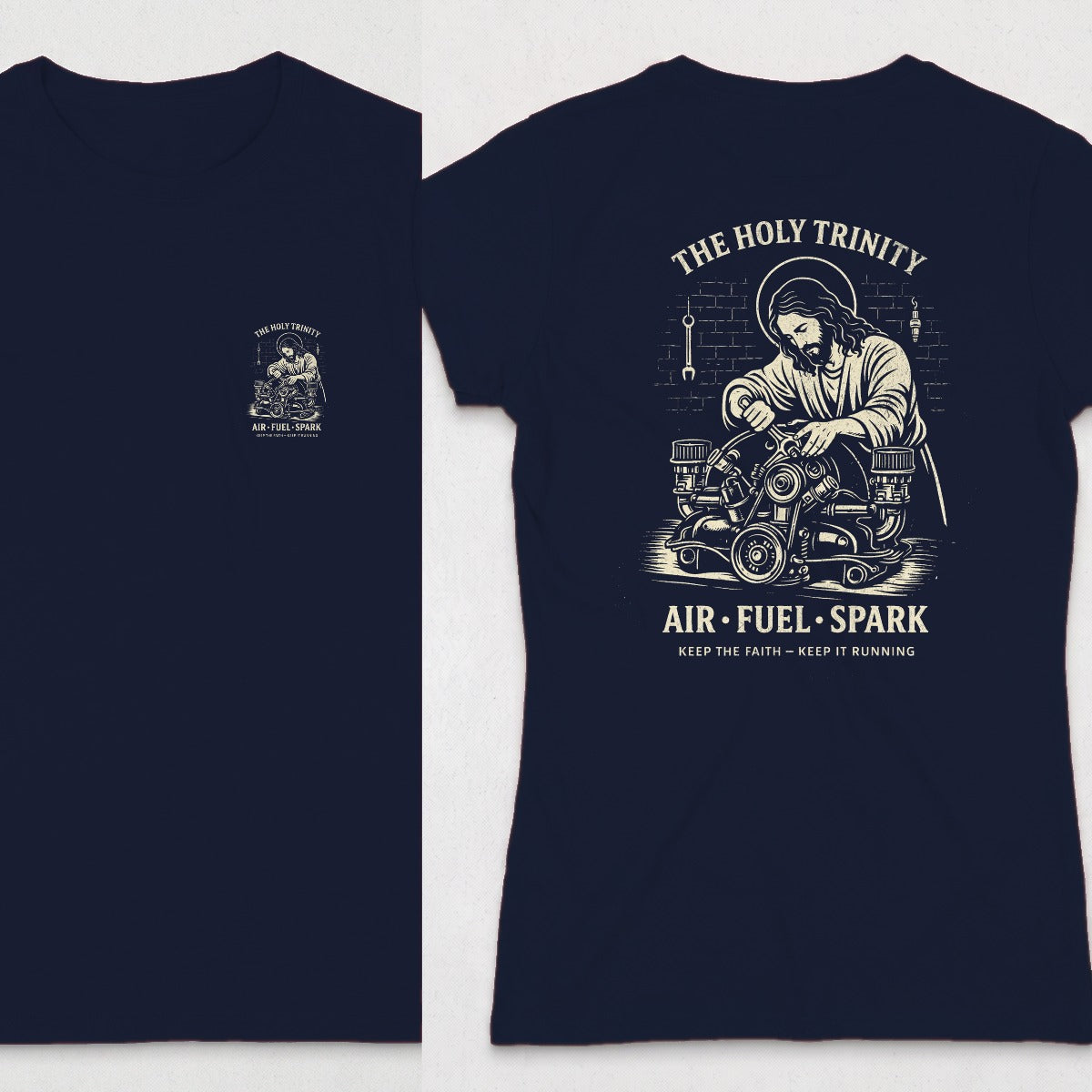Navy | Front & Back