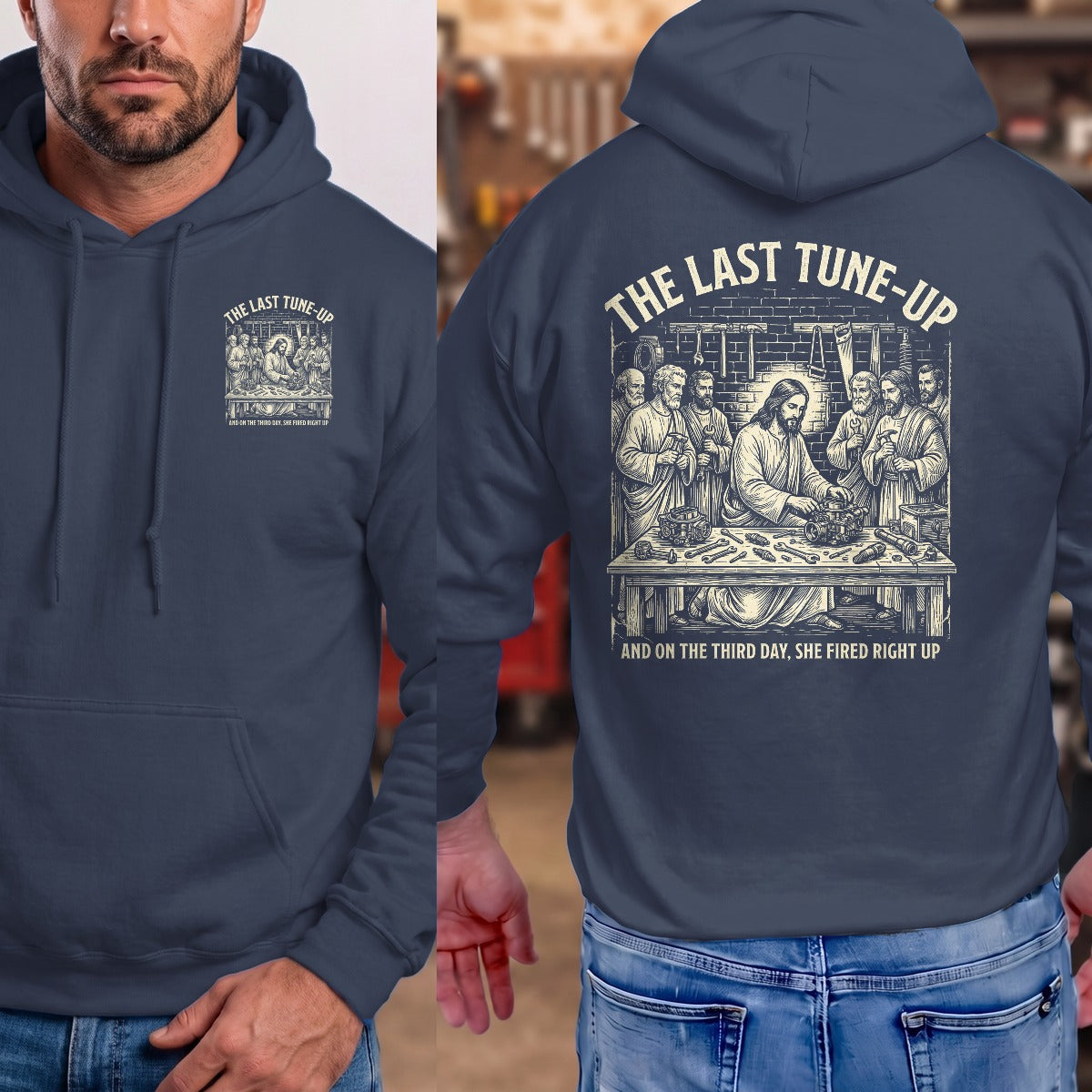 Navy | Front & Back