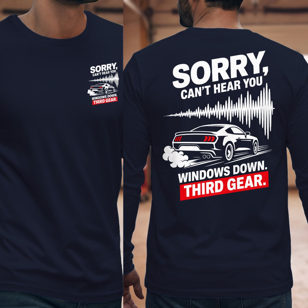 Navy | Front & Back
