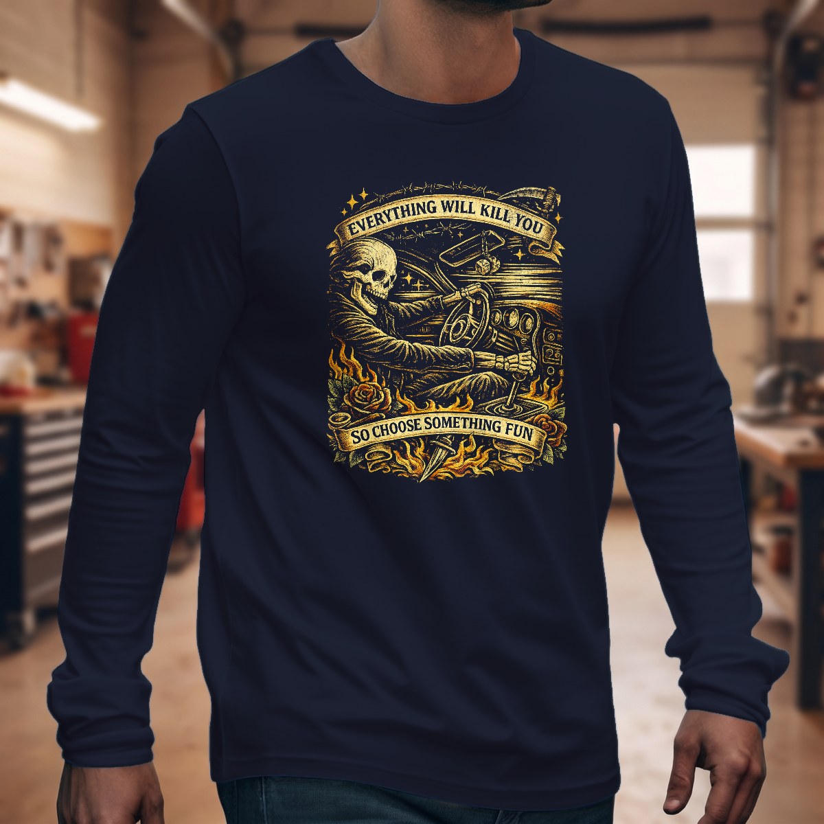 Navy | Front