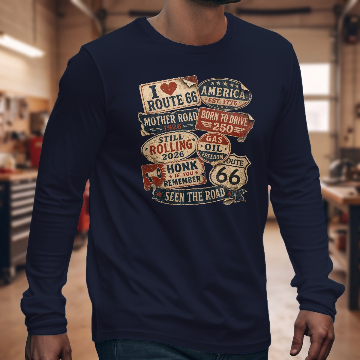 Navy | Front
