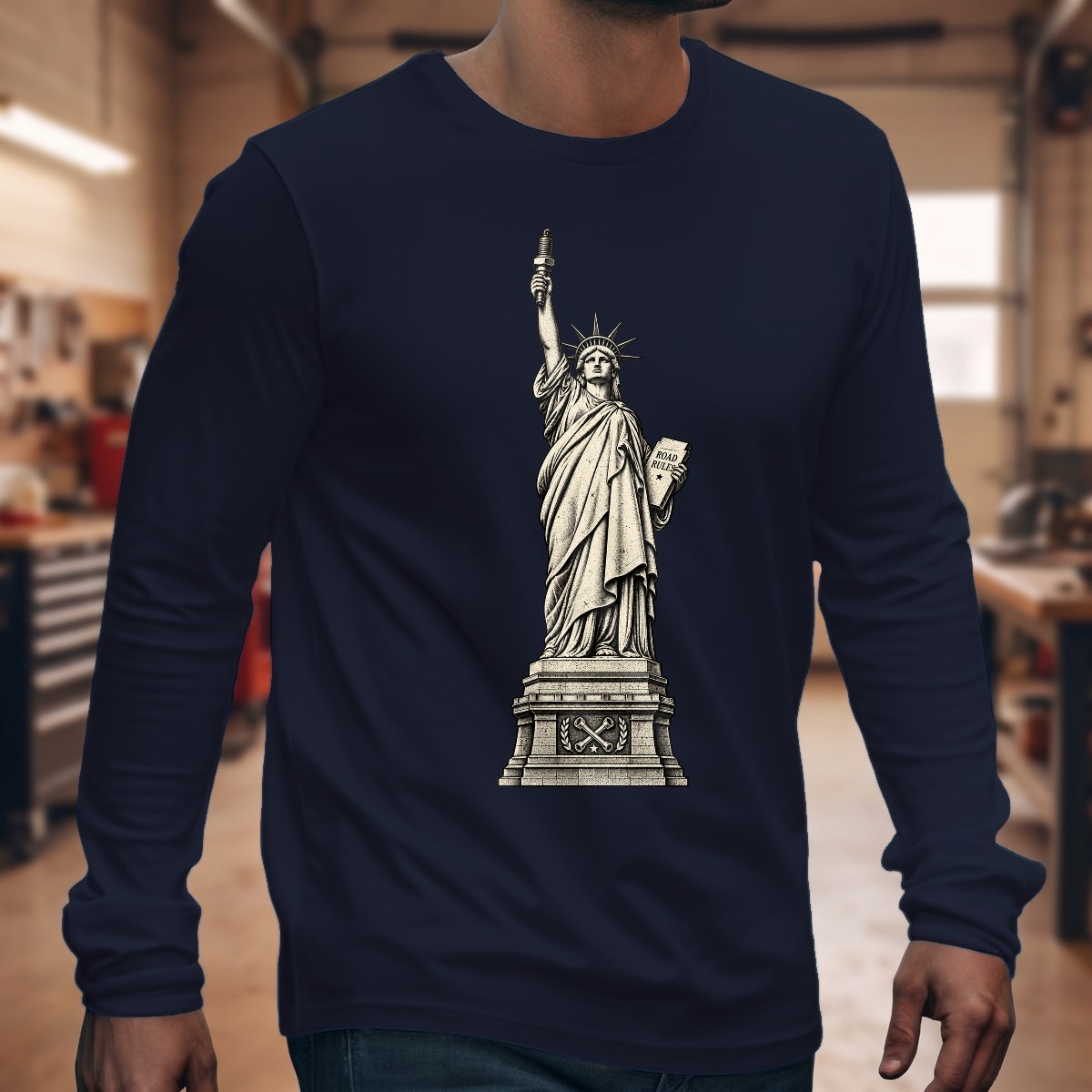 Navy | Front