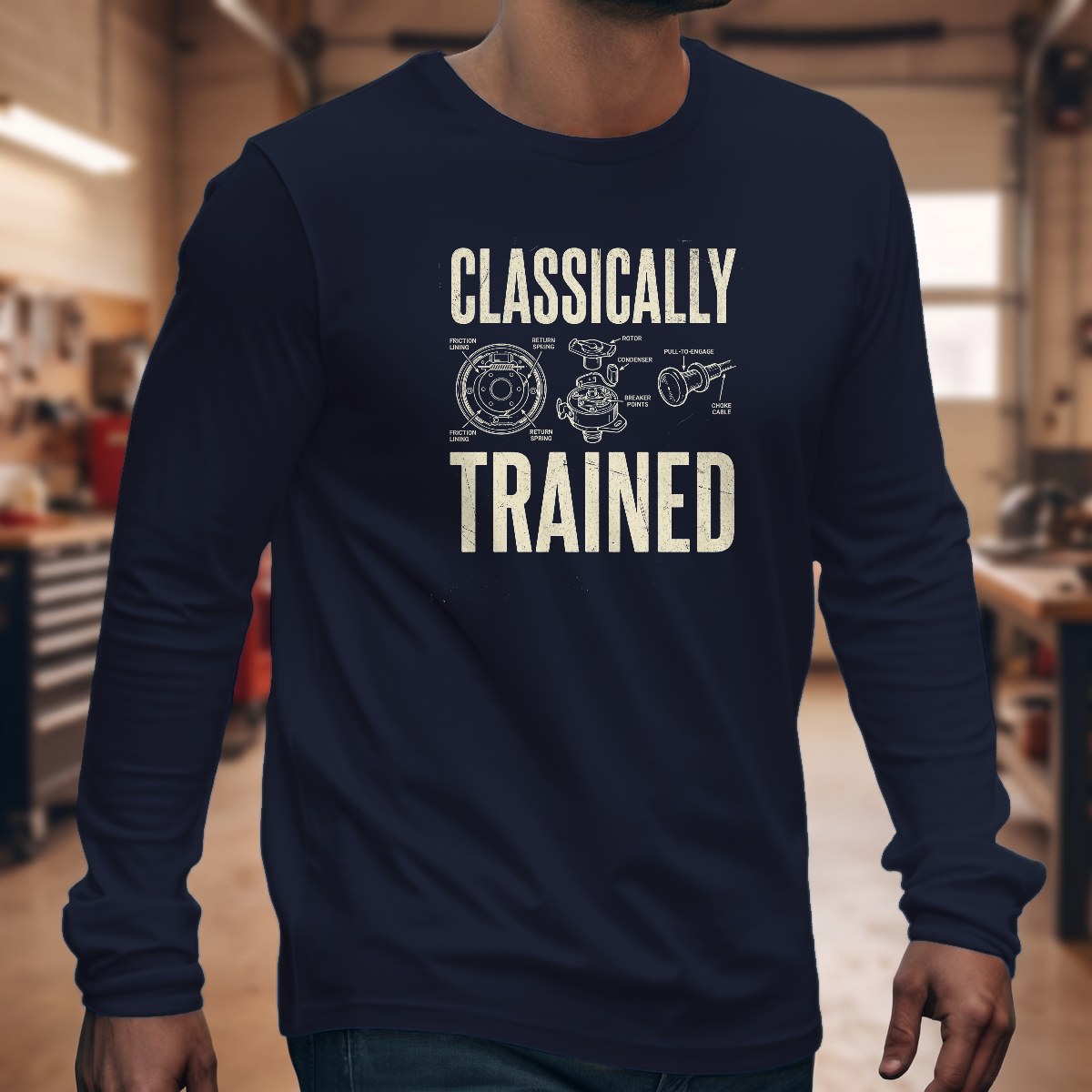 Navy | Front