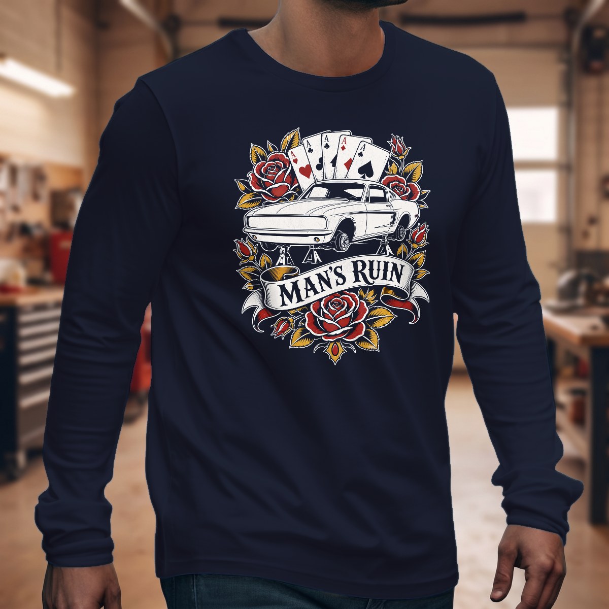 Navy | Front