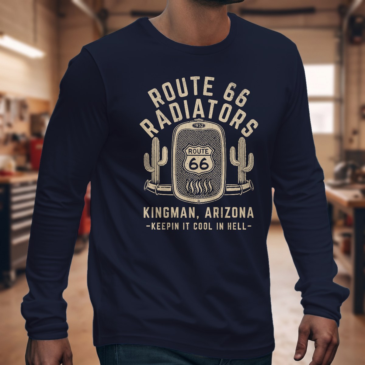Navy | Front