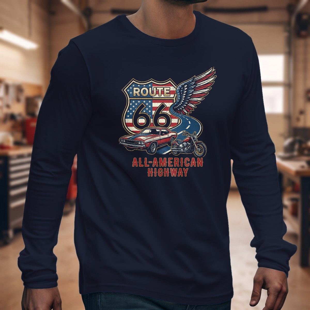 Navy | Front