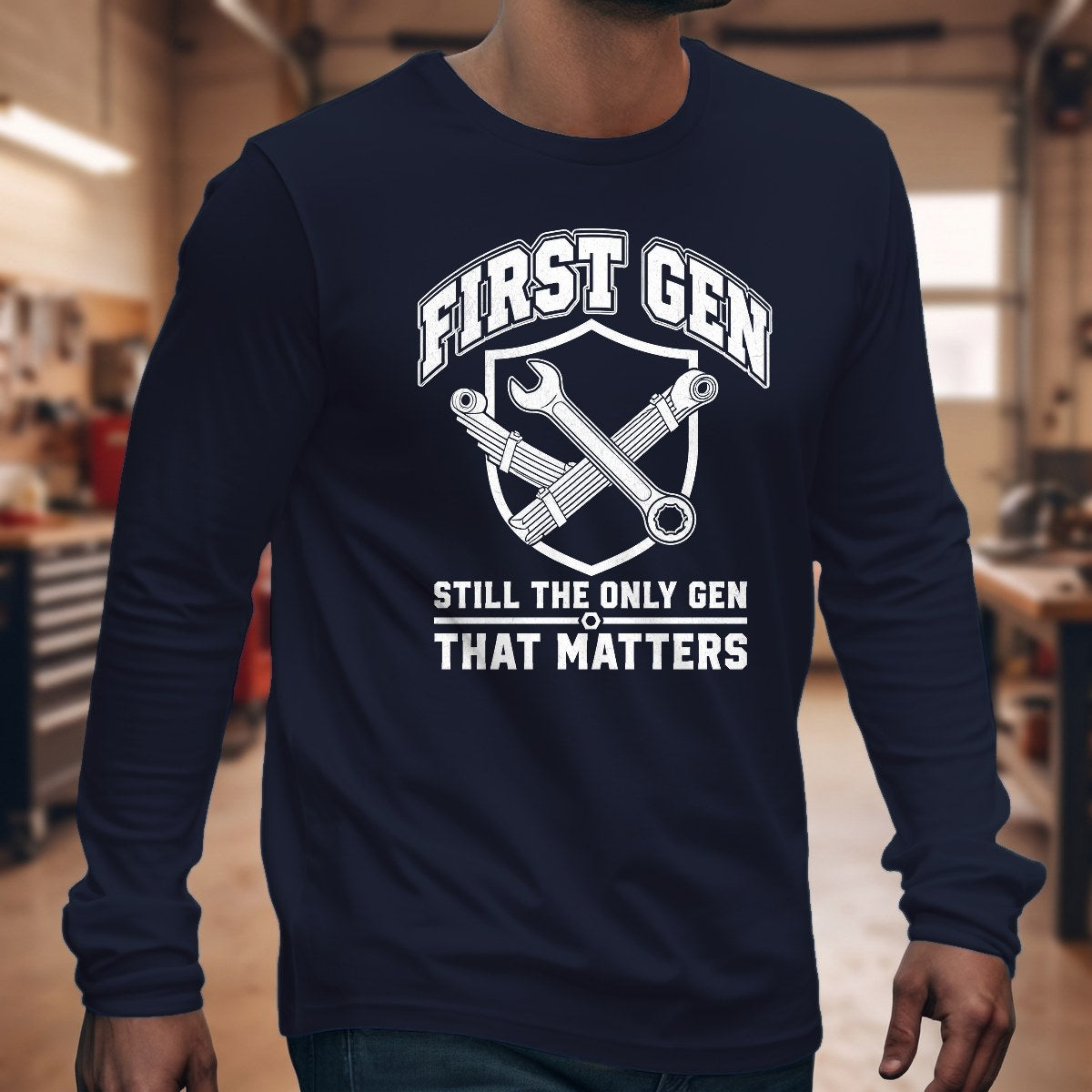 Navy | Front