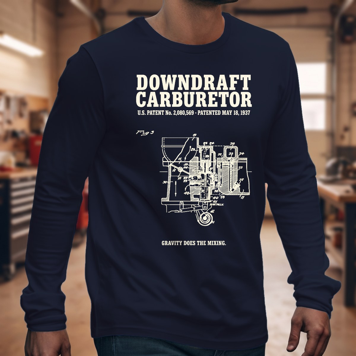 Navy | Front