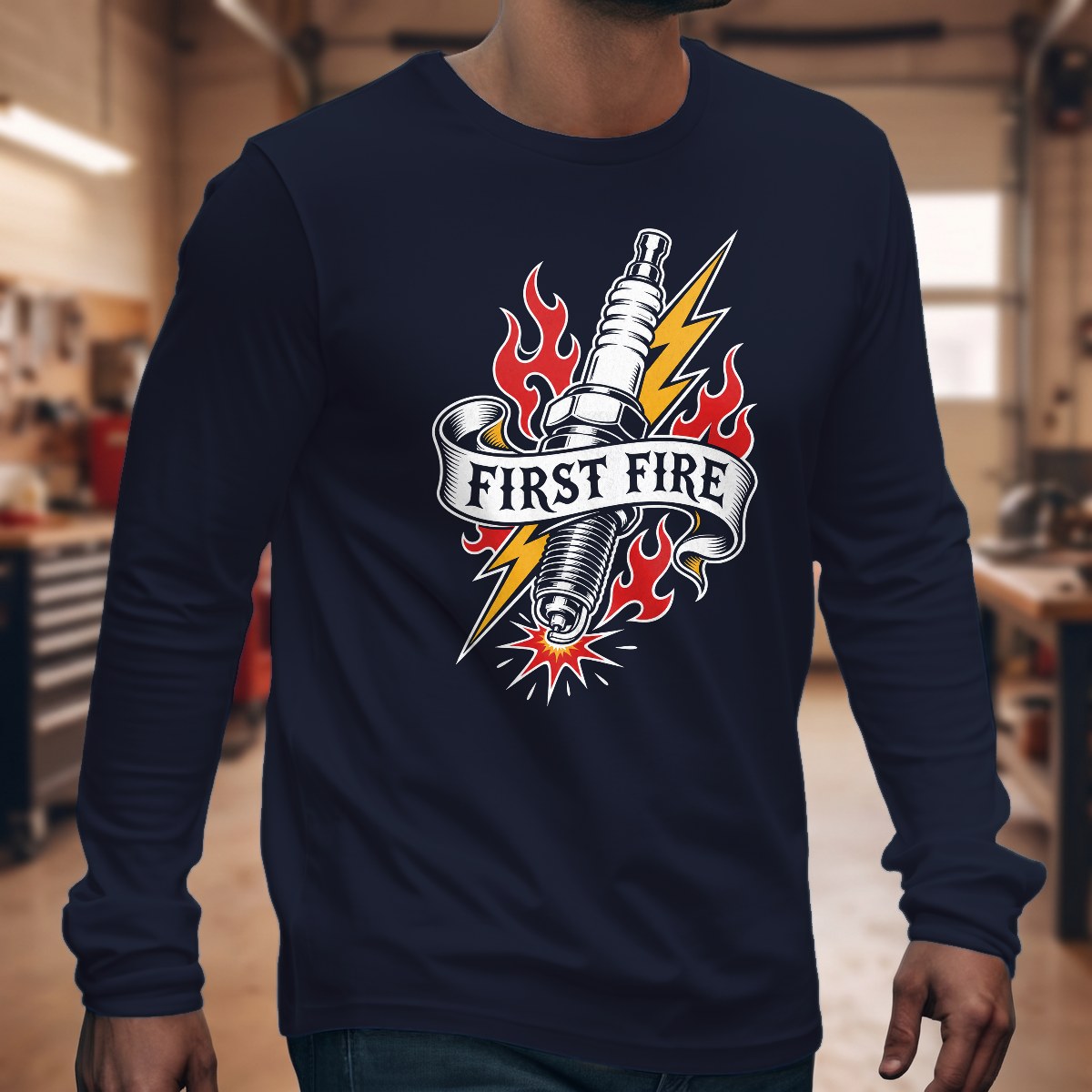 Navy | Front