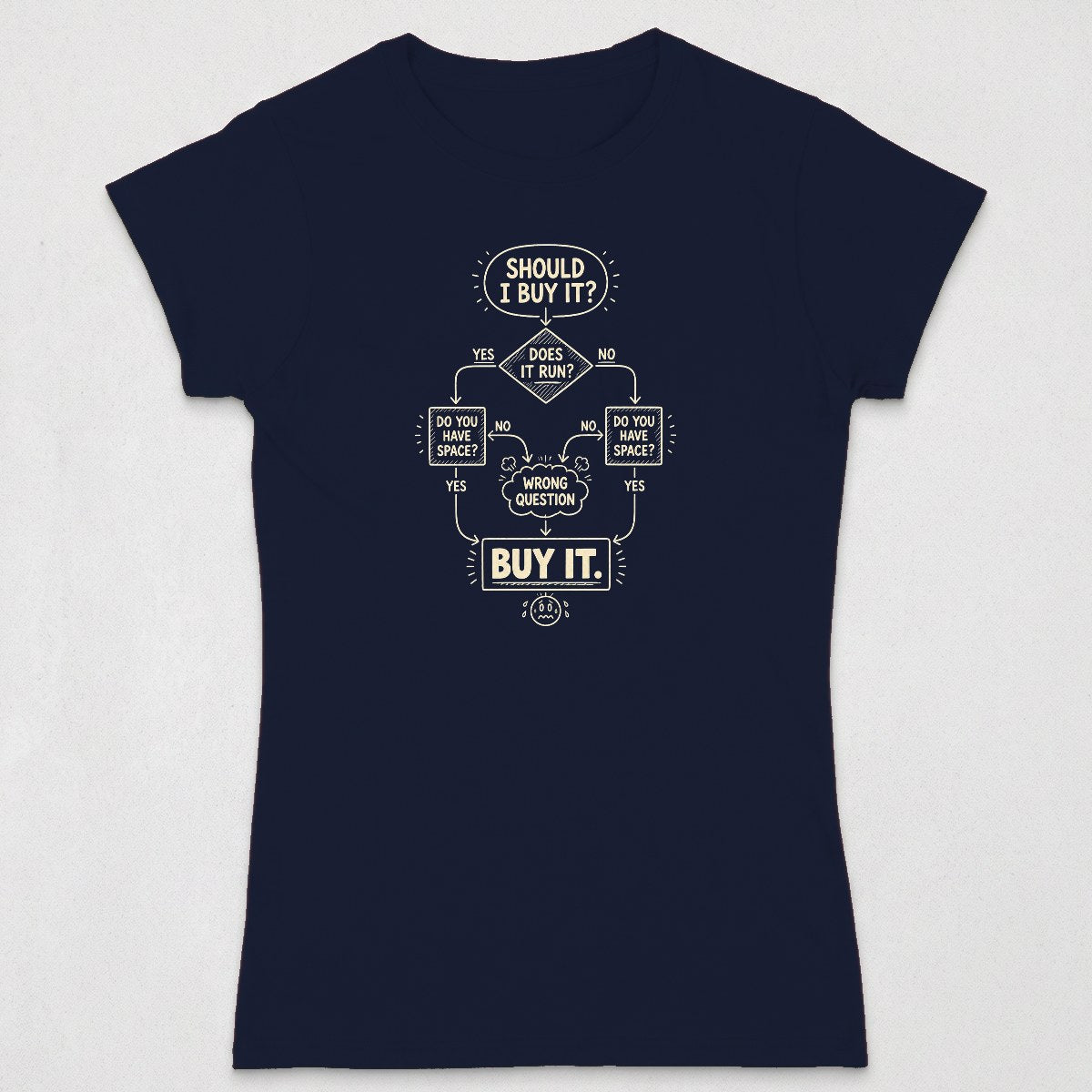 Navy | Front