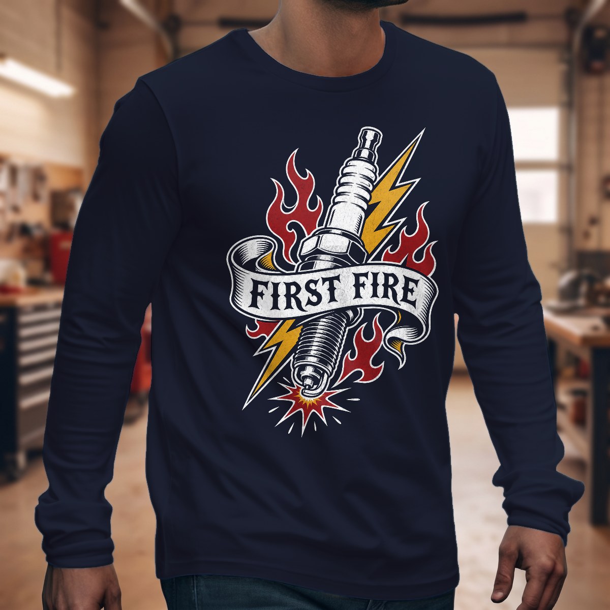 Navy | Front