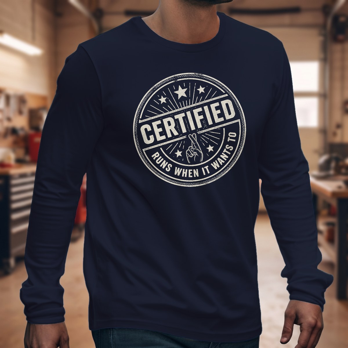 Navy | Front