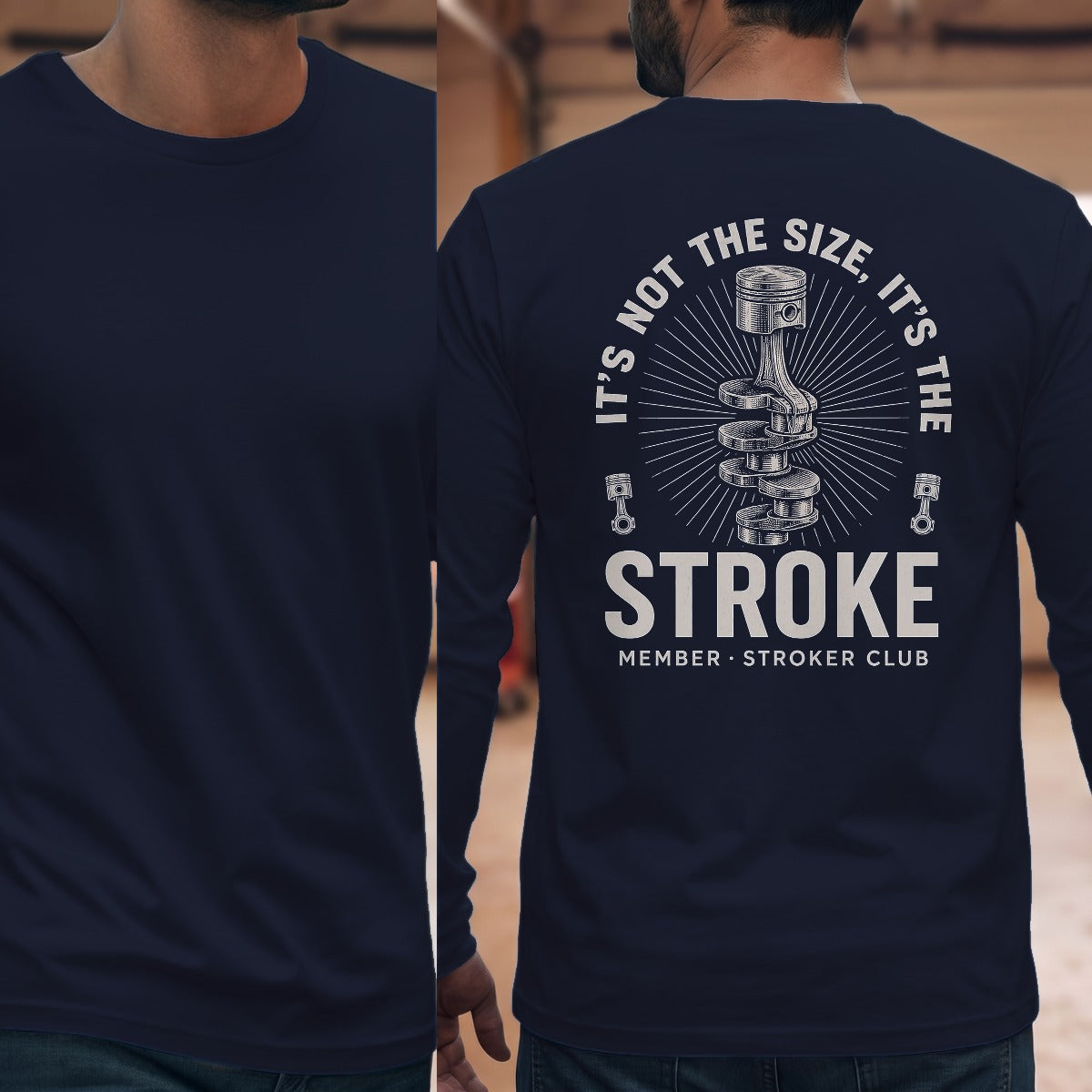 Navy | Full Back